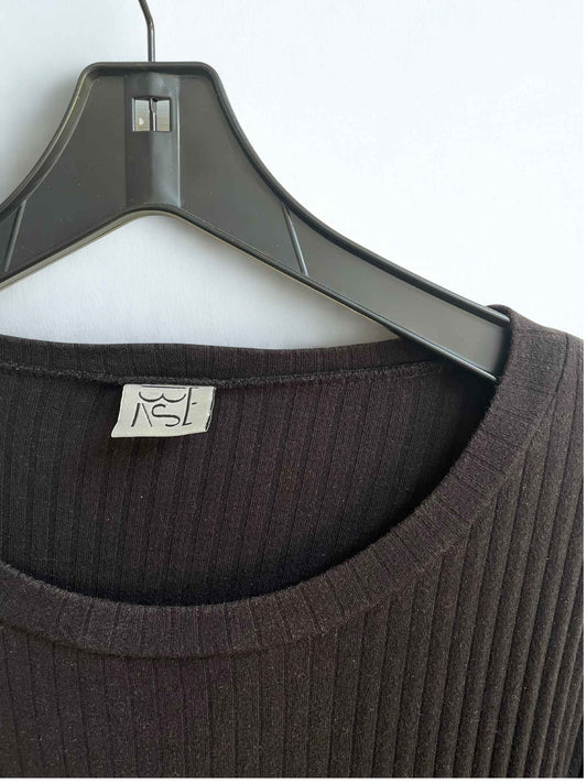 Baserange Black Shaw Kaftan Wrap Dress | Size M