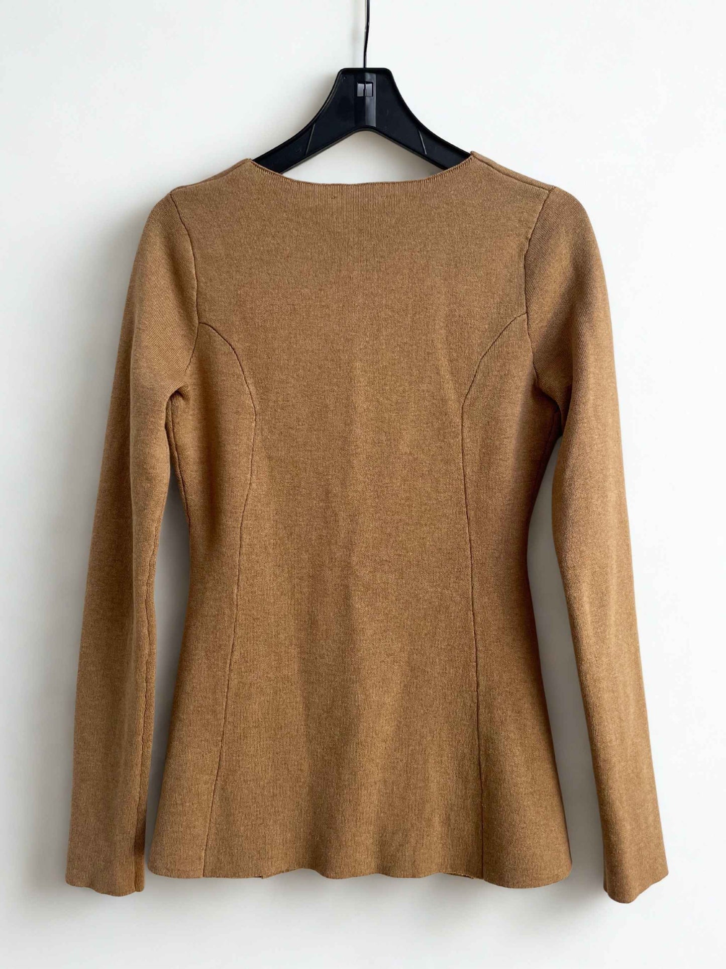 Aligne Daphne Knit Cardigan | Camel | Size 8