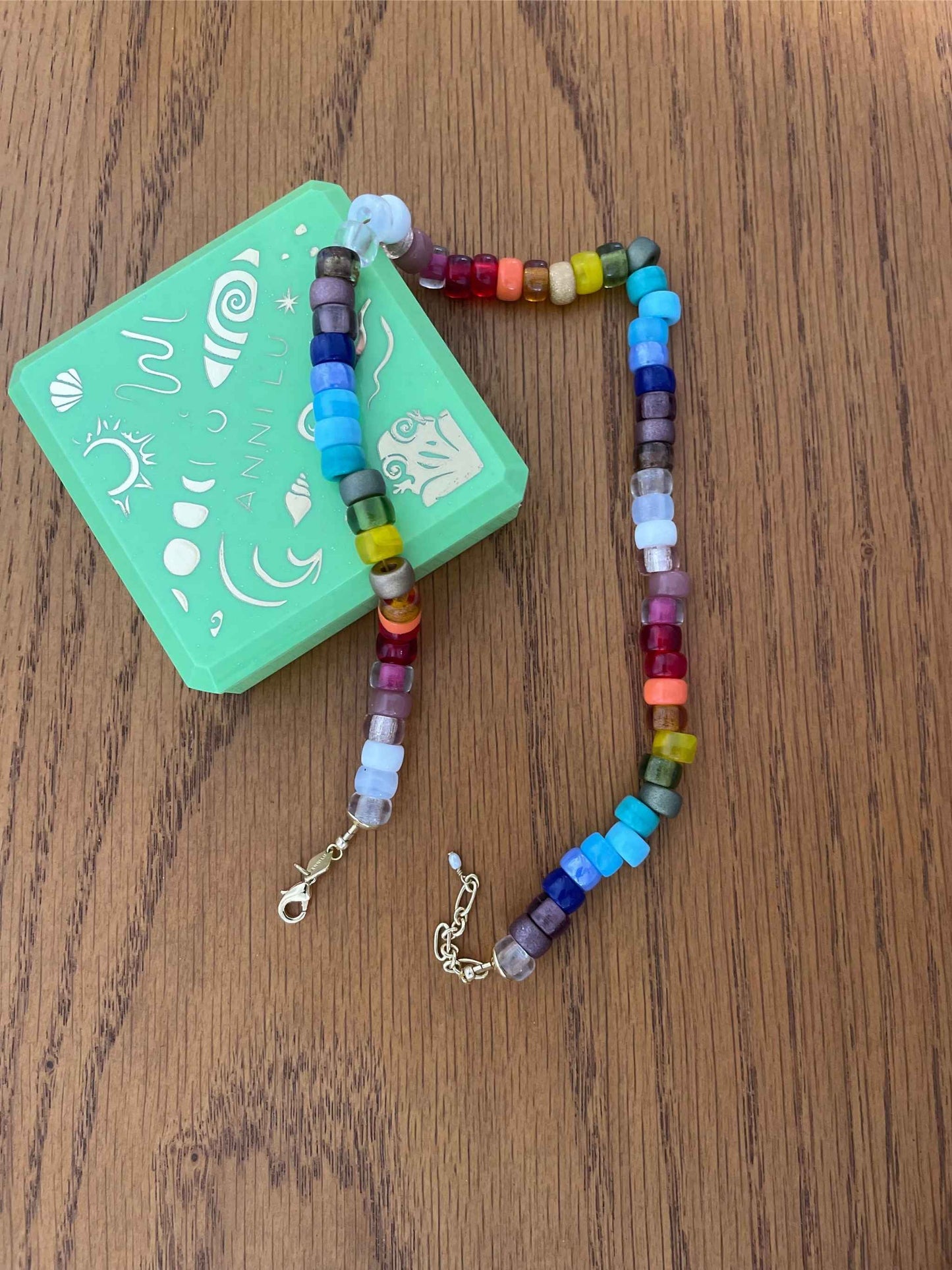 Anni Lu Big Nuanua Rainbow Necklace