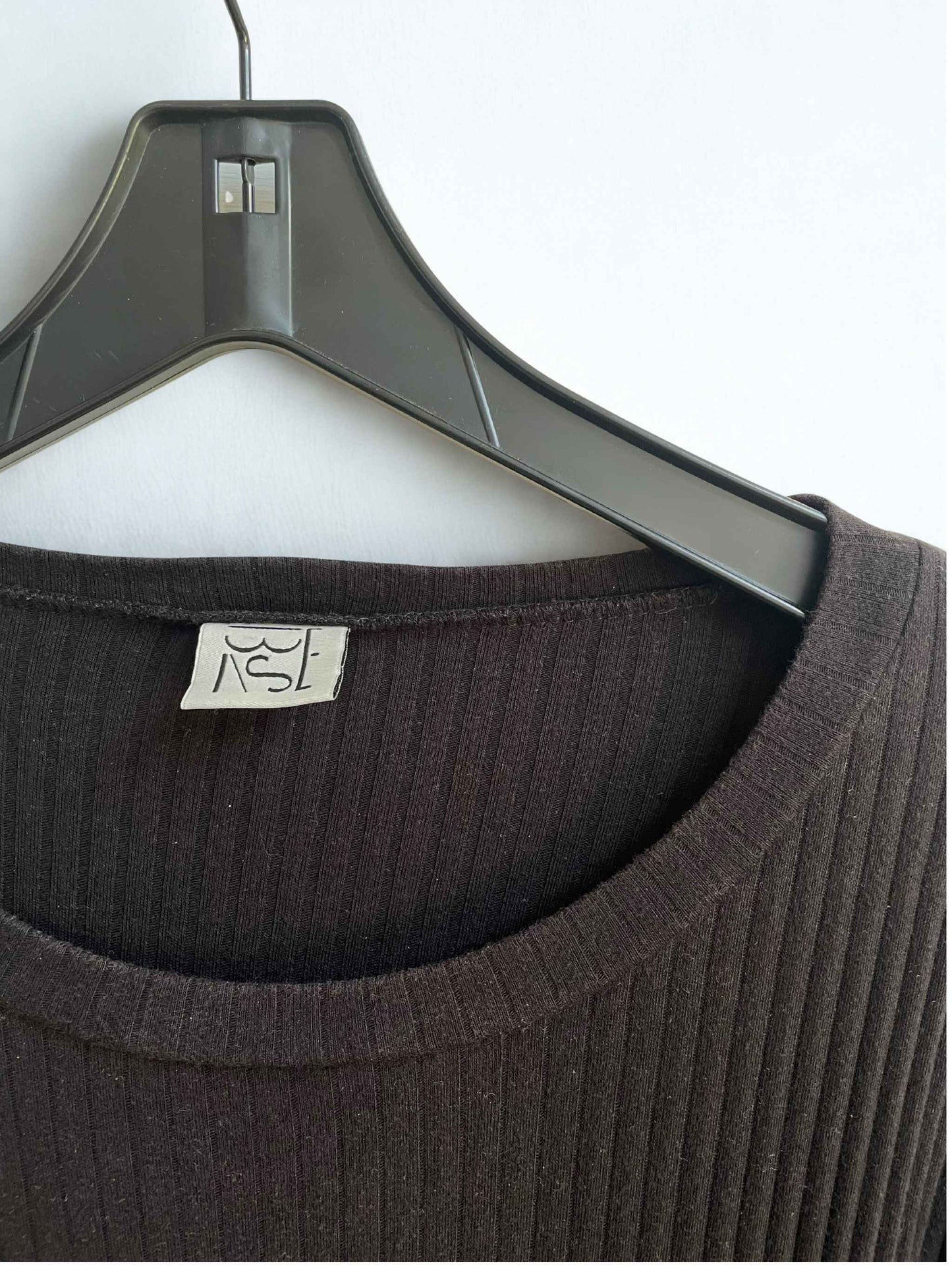 Baserange Black Shaw Kaftan Wrap Dress | Size M