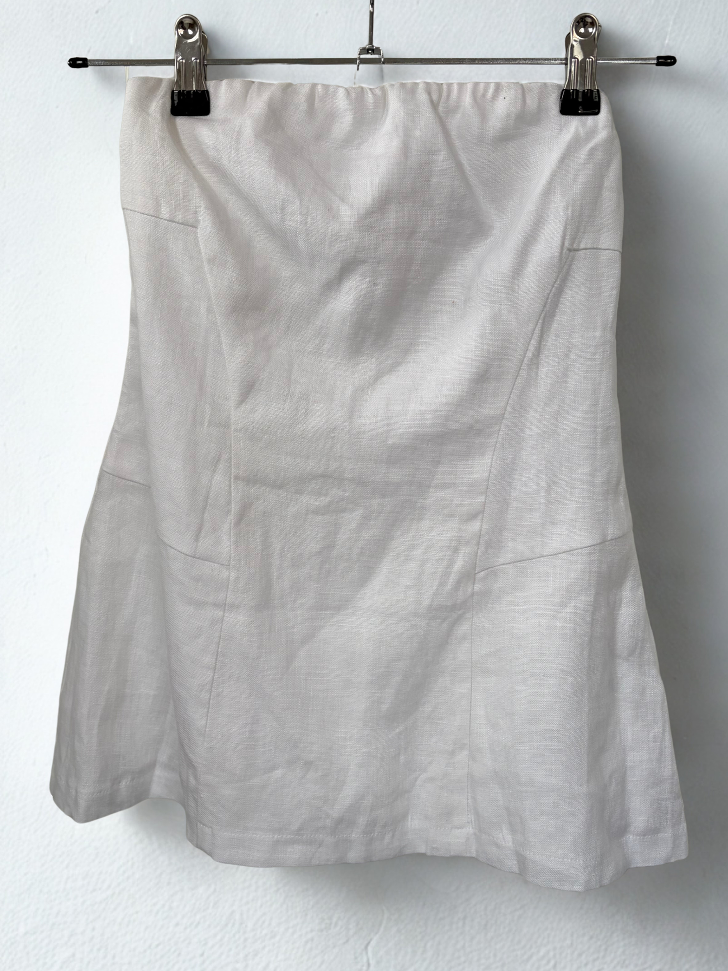 DISSH | Lara Strapless Top | White | Size 8