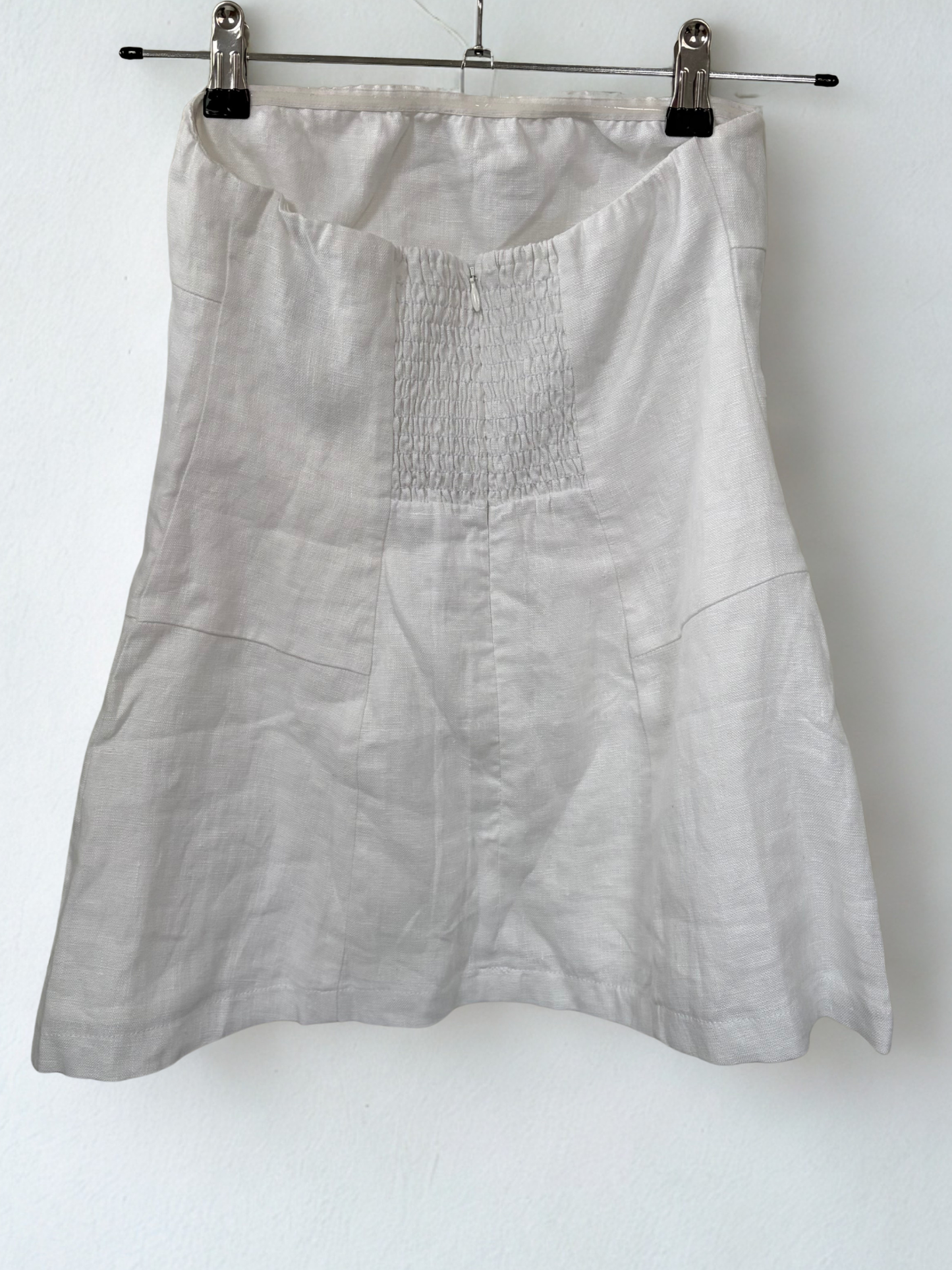DISSH | Lara Strapless Top | White | Size 8