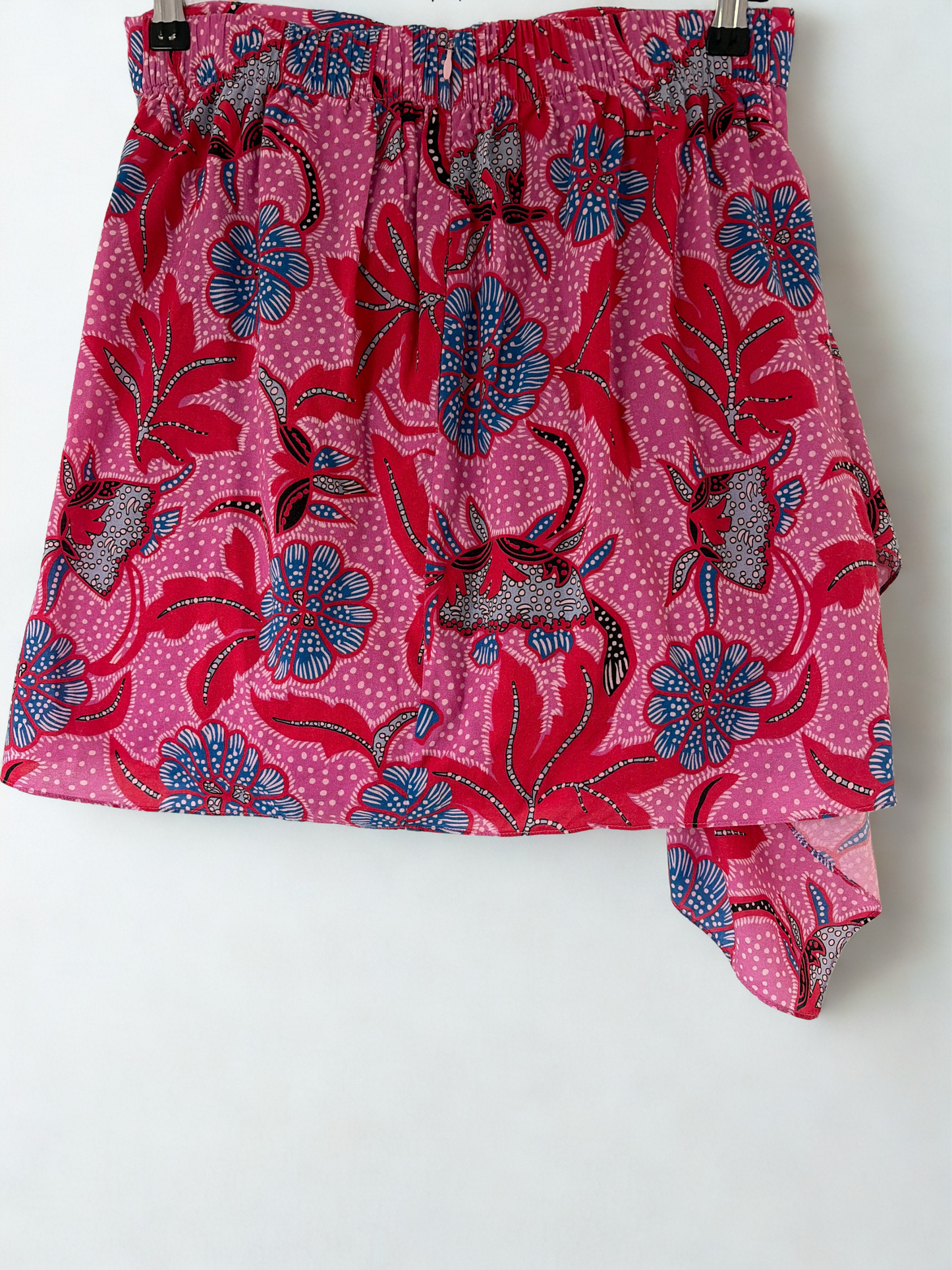 Rhode | Mini Skirt | Pink Floral | Size L
