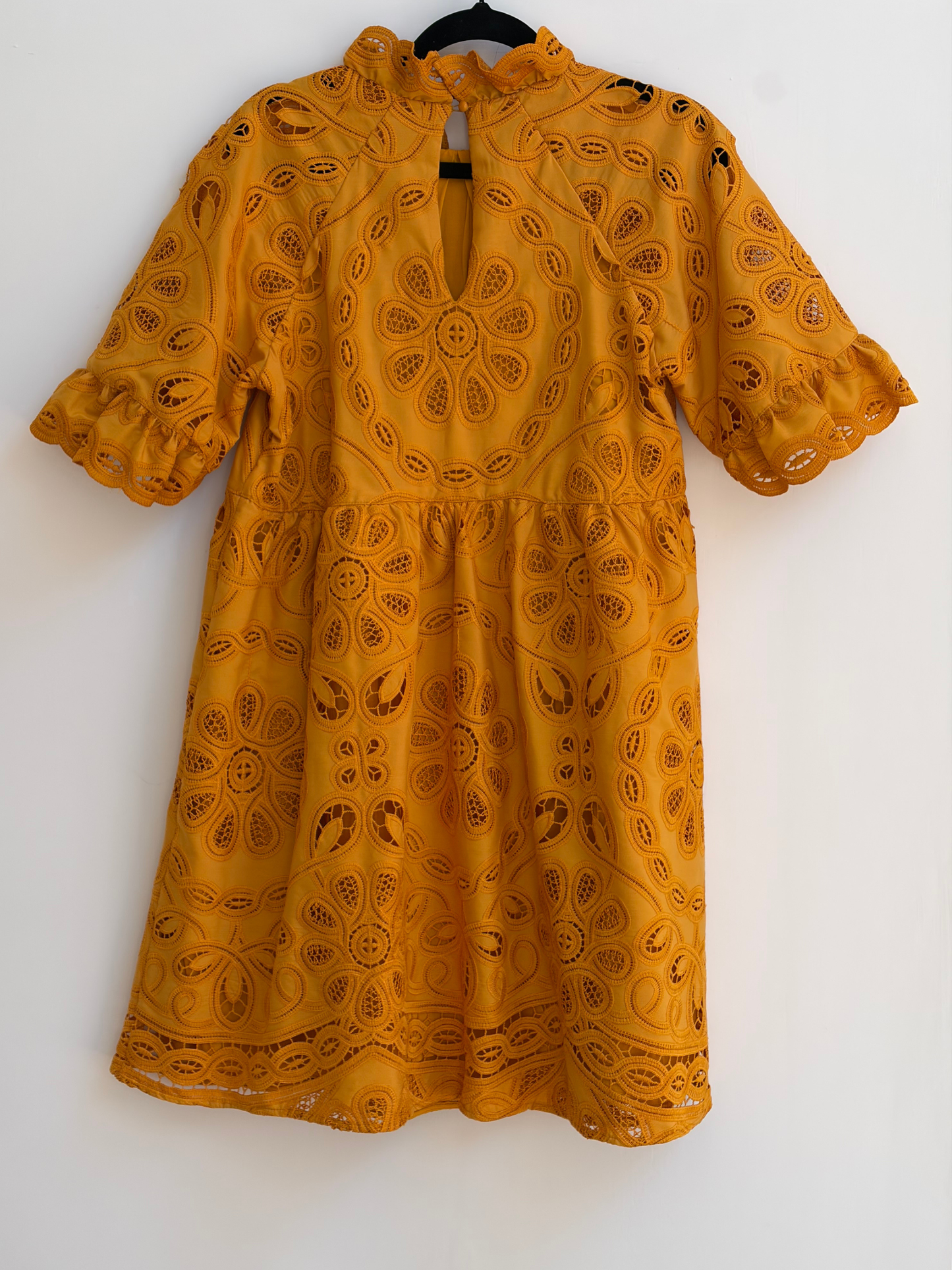 Sezane | Nicole Dress | Saffron | Size 34