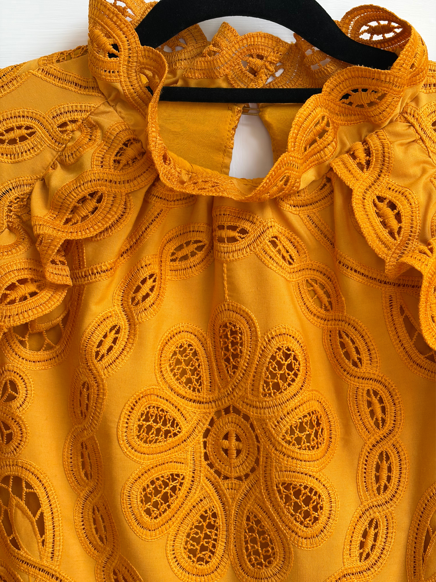 Sezane | Nicole Dress | Saffron | Size 34