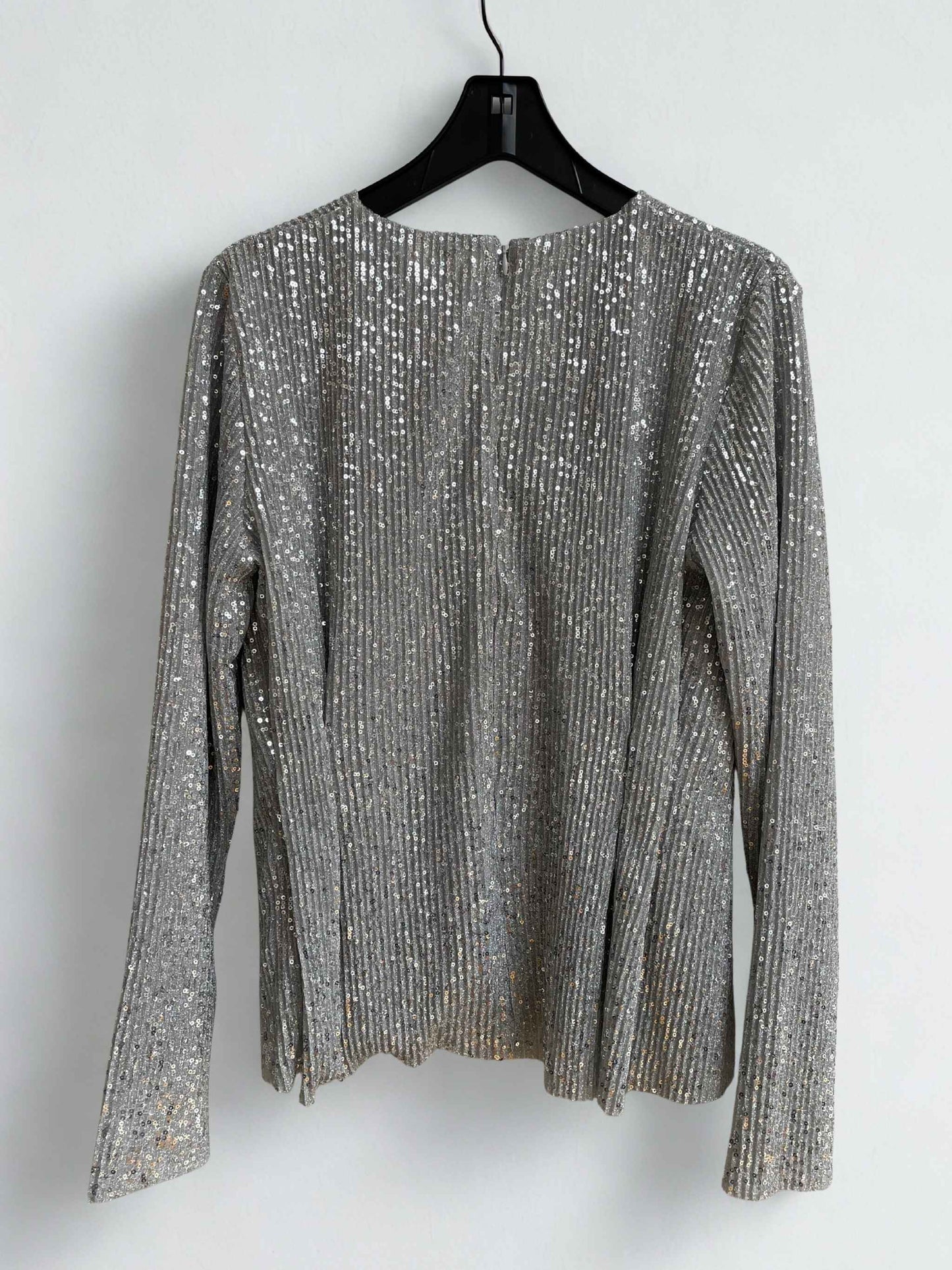 STINE GOYA | Glory Blouse | Silver | Size M