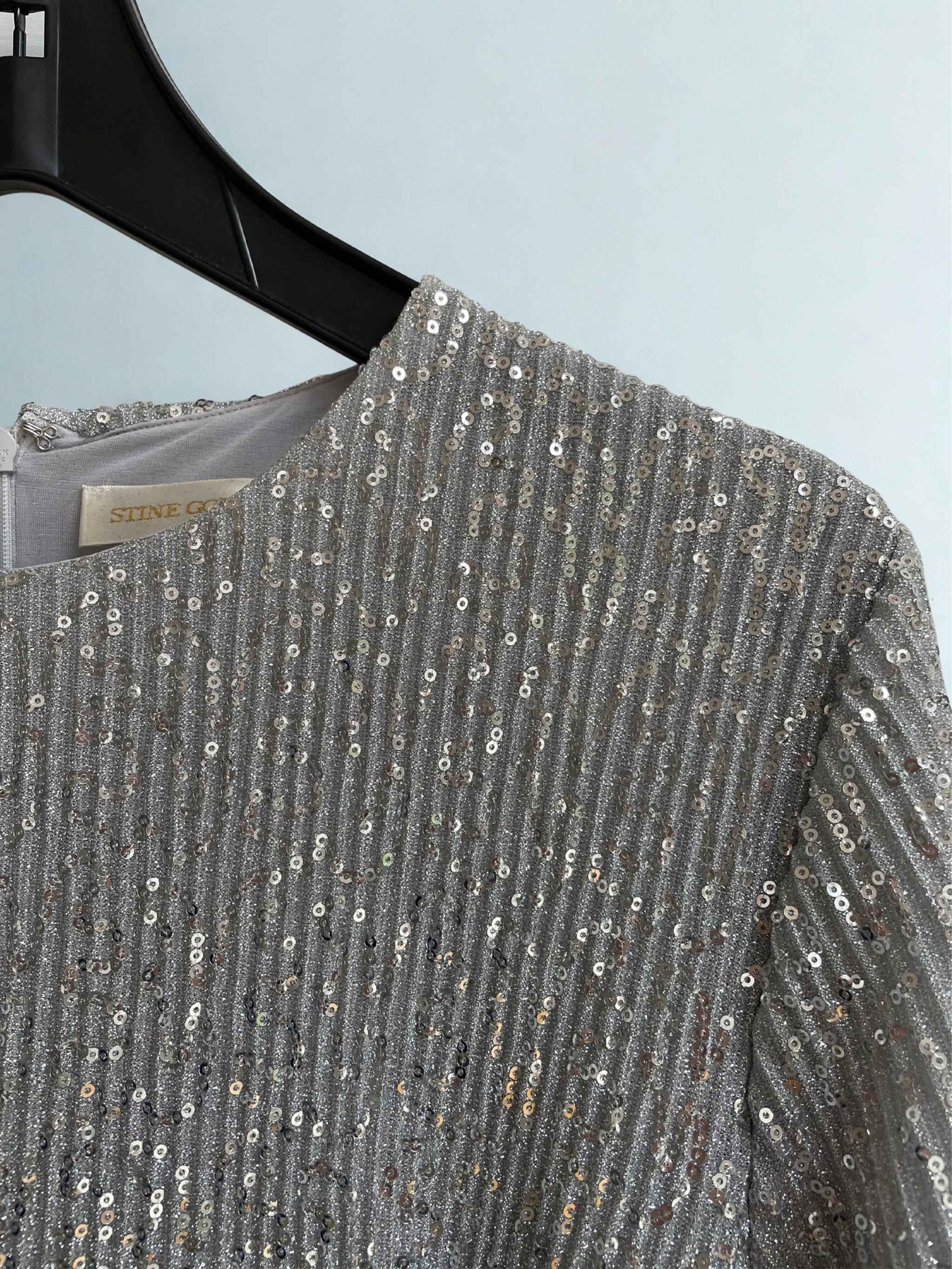 STINE GOYA | Glory Blouse | Silver | Size M